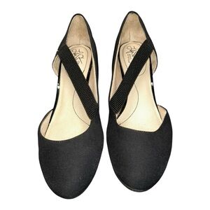 LifeStride Decisions Wedge Black Women's Shoes size 11